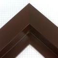 This large frame features a  1-5/8 depth and Bordeaux 1-3/4 " wide profile. This classic frame will modernize any space.